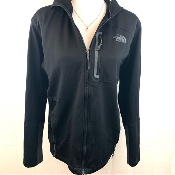 The North Face Jackets & Blazers - The North Face Zip Up Jacket w/ Hood Black Large